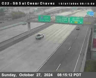 SB 5 at Cesar E Chaves Prkwy