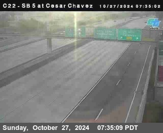 SB 5 at Cesar E Chaves Prkwy