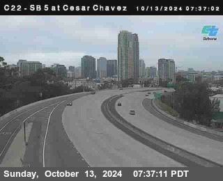 SB 5 at Cesar E Chaves Prkwy