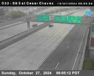 SB 5 at Cesar E Chaves Prkwy