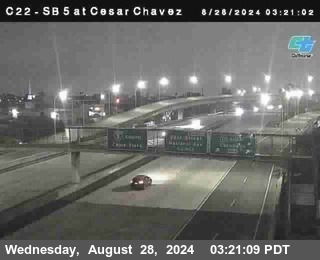 SB 5 at Cesar E Chaves Prkwy