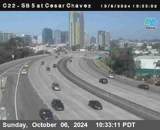 SB 5 at Cesar E Chaves Prkwy