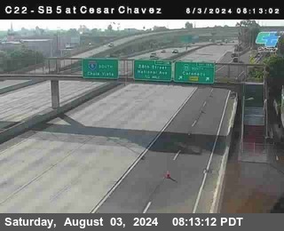 SB 5 at Cesar E Chaves Prkwy