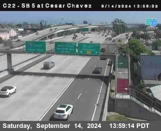 SB 5 at Cesar E Chaves Prkwy