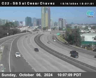 SB 5 at Cesar E Chaves Prkwy