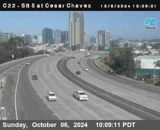 SB 5 at Cesar E Chaves Prkwy