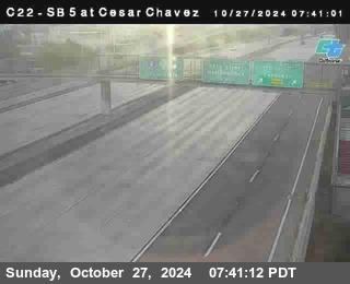 SB 5 at Cesar E Chaves Prkwy