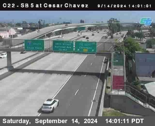 SB 5 at Cesar E Chaves Prkwy