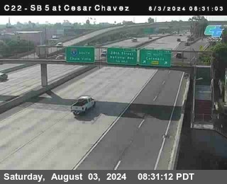 SB 5 at Cesar E Chaves Prkwy