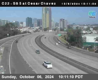 SB 5 at Cesar E Chaves Prkwy