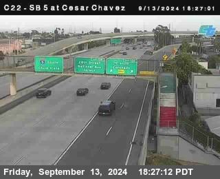 SB 5 at Cesar E Chaves Prkwy