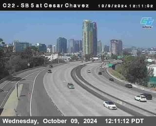 SB 5 at Cesar E Chaves Prkwy