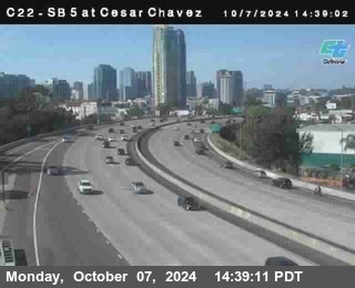 SB 5 at Cesar E Chaves Prkwy