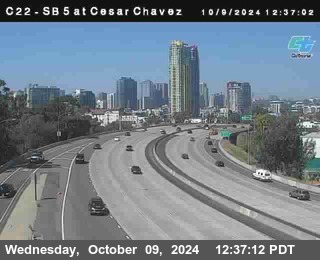 SB 5 at Cesar E Chaves Prkwy