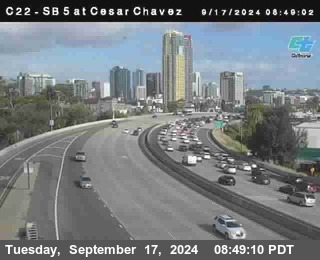 SB 5 at Cesar E Chaves Prkwy