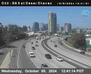 SB 5 at Cesar E Chaves Prkwy