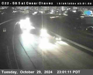 SB 5 at Cesar E Chaves Prkwy