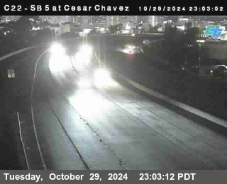 SB 5 at Cesar E Chaves Prkwy