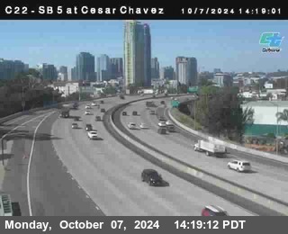 SB 5 at Cesar E Chaves Prkwy