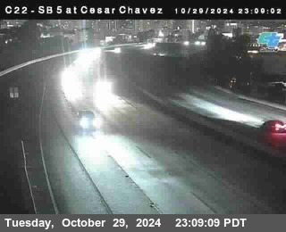 SB 5 at Cesar E Chaves Prkwy