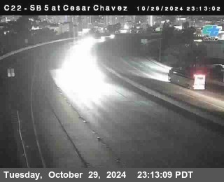 SB 5 at Cesar E Chaves Prkwy