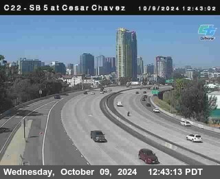 SB 5 at Cesar E Chaves Prkwy