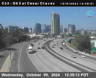 SB 5 at Cesar E Chaves Prkwy