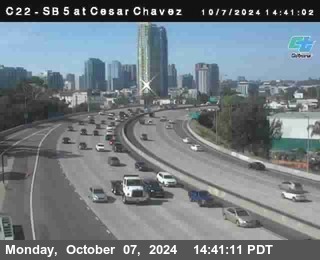 SB 5 at Cesar E Chaves Prkwy