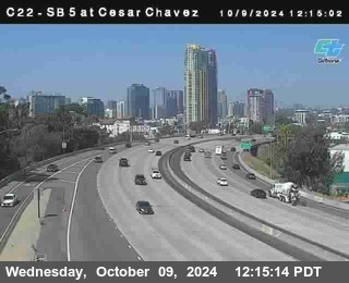 SB 5 at Cesar E Chaves Prkwy