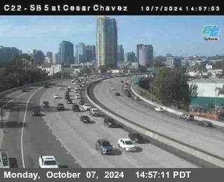 SB 5 at Cesar E Chaves Prkwy