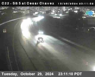 SB 5 at Cesar E Chaves Prkwy