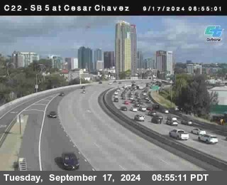 SB 5 at Cesar E Chaves Prkwy