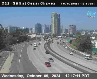 SB 5 at Cesar E Chaves Prkwy