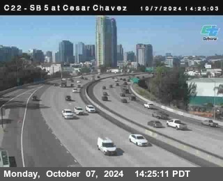 SB 5 at Cesar E Chaves Prkwy