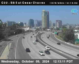 SB 5 at Cesar E Chaves Prkwy