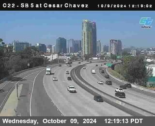 SB 5 at Cesar E Chaves Prkwy