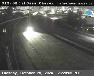 SB 5 at Cesar E Chaves Prkwy