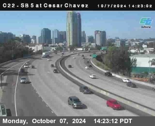 SB 5 at Cesar E Chaves Prkwy