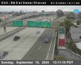 SB 5 at Cesar E Chaves Prkwy