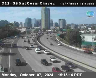 SB 5 at Cesar E Chaves Prkwy