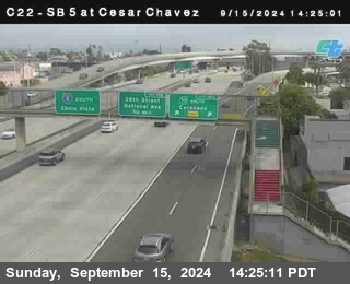 SB 5 at Cesar E Chaves Prkwy