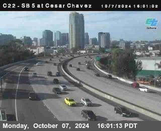 SB 5 at Cesar E Chaves Prkwy