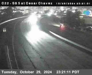 SB 5 at Cesar E Chaves Prkwy