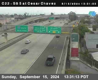 SB 5 at Cesar E Chaves Prkwy