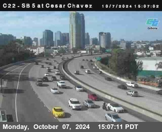 SB 5 at Cesar E Chaves Prkwy