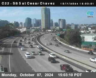 SB 5 at Cesar E Chaves Prkwy