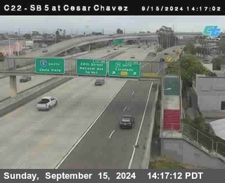 SB 5 at Cesar E Chaves Prkwy