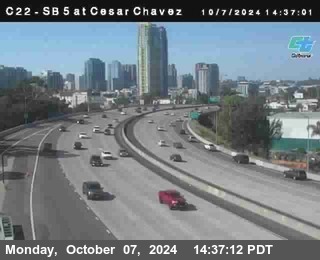 SB 5 at Cesar E Chaves Prkwy