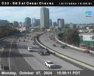 SB 5 at Cesar E Chaves Prkwy