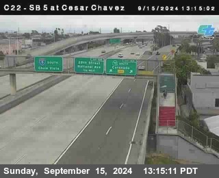 SB 5 at Cesar E Chaves Prkwy